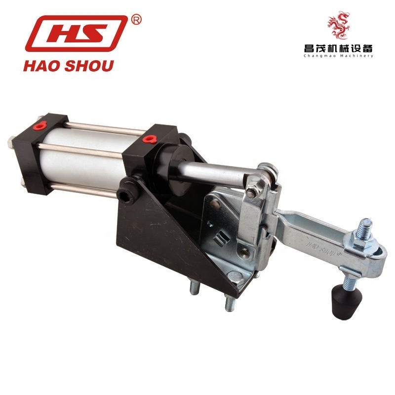 Elbow clamp fixture replaceable CH GH pneumatic fixture, capacity 340KG, 750lb, 1/8-inch inlet (similar to 810-U) HS-12265-A