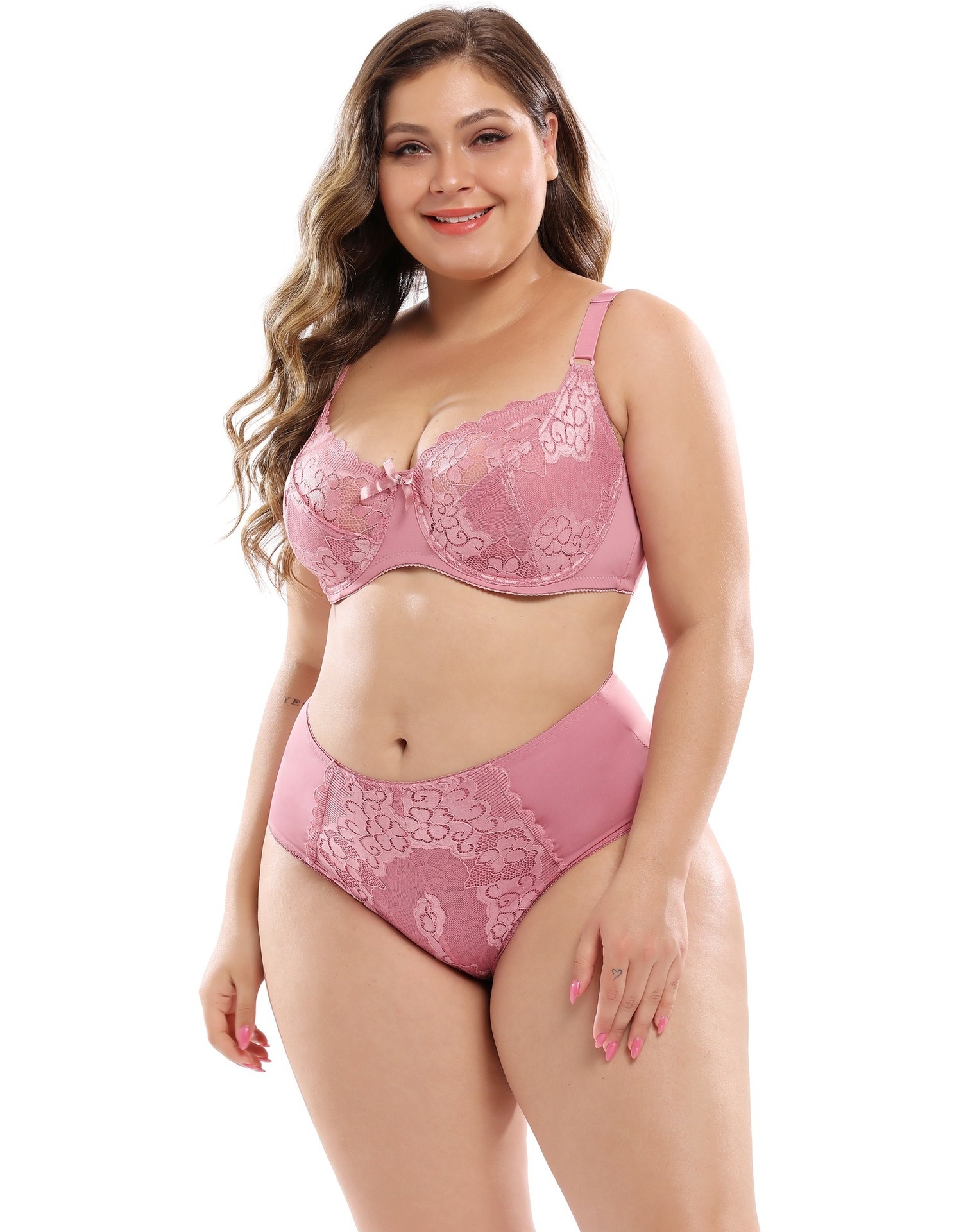 ChaoRong Brand New Plus Size Underwear 2021 Bras And Panties For Plus Size Bras Big Cup And Panties