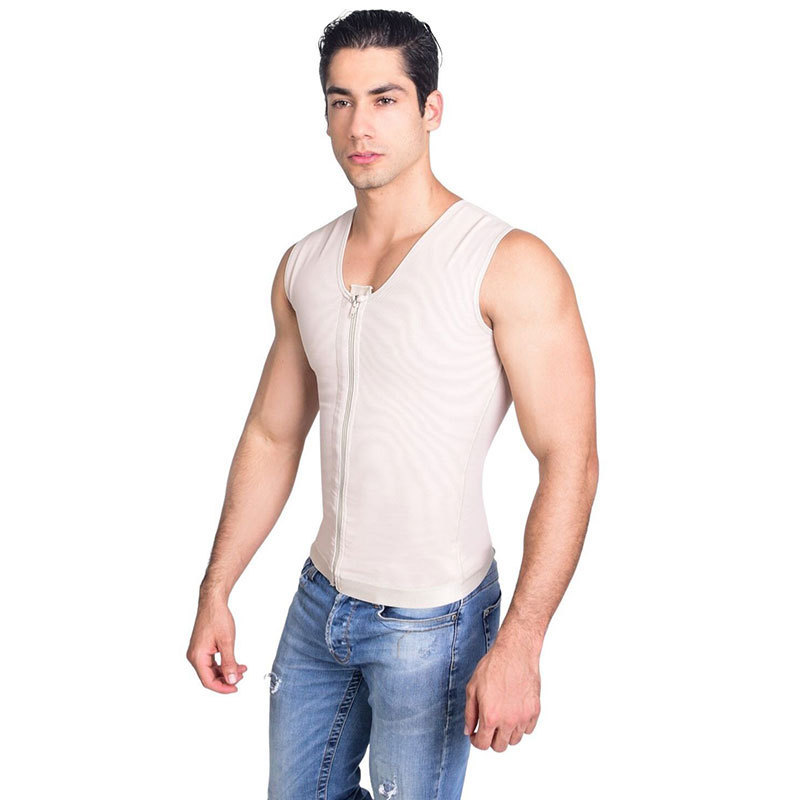 Men's Slimming Body Shapewear Corset Vest Shirt Compression Abdomen Tummy Belly Control Slim Waist Cincher Underwear Sports Vest