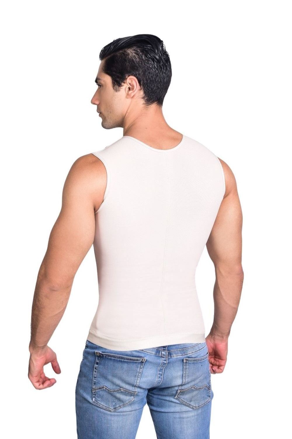 Men's Slimming Body Shapewear Corset Vest Shirt Compression Abdomen Tummy Belly Control Slim Waist Cincher Underwear Sports Vest