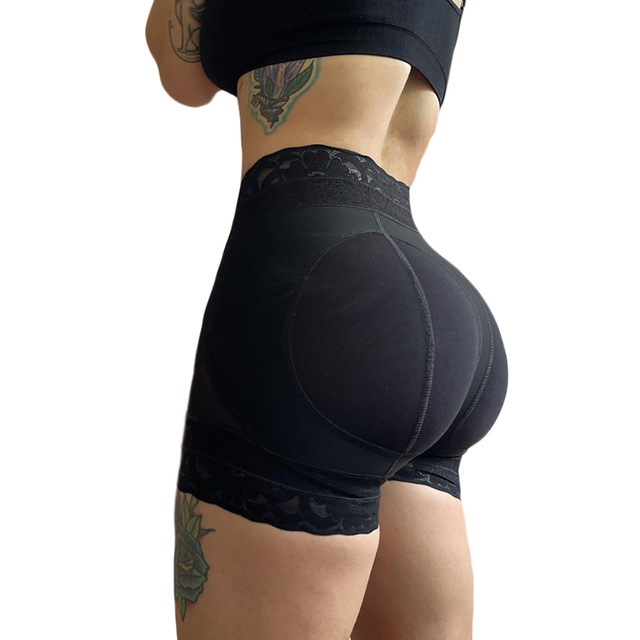 Butt Lifting Shapewear Postpartum Recovery Slimming Fajas Colombianas Logo Lace Butt Lifter Body Shaper Waist Trainer