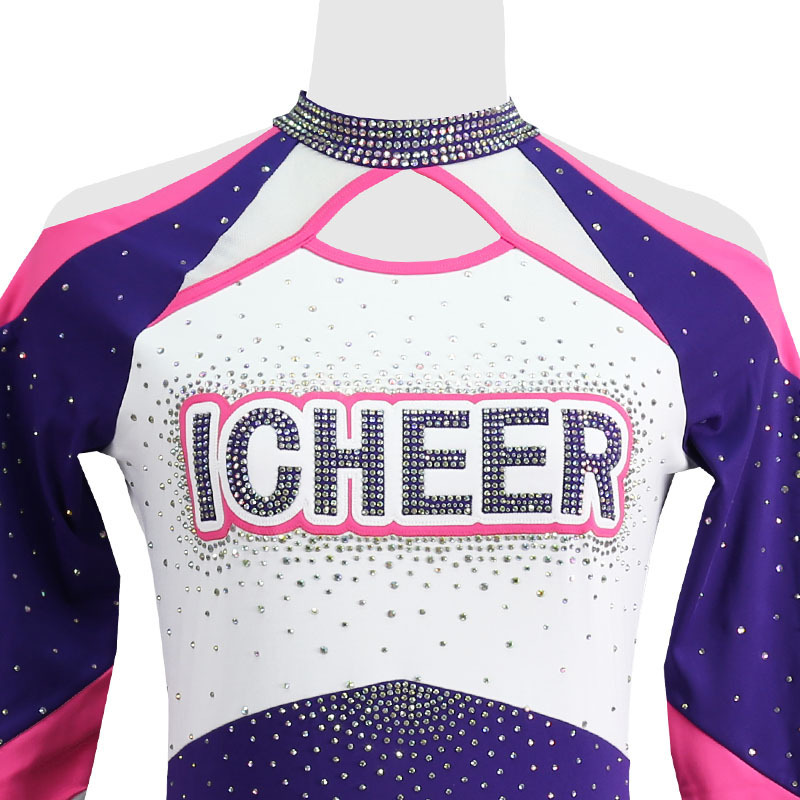 15 Years Of Experience Cheerleading Uniforms Designs High School Youth Pink Cheerleading Uniforms Cheer Skirt