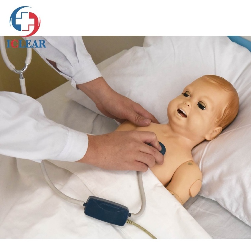 Comprehensive Intelligent Neonate ACLS Manikin Emergency Skills CPR Training Manikin