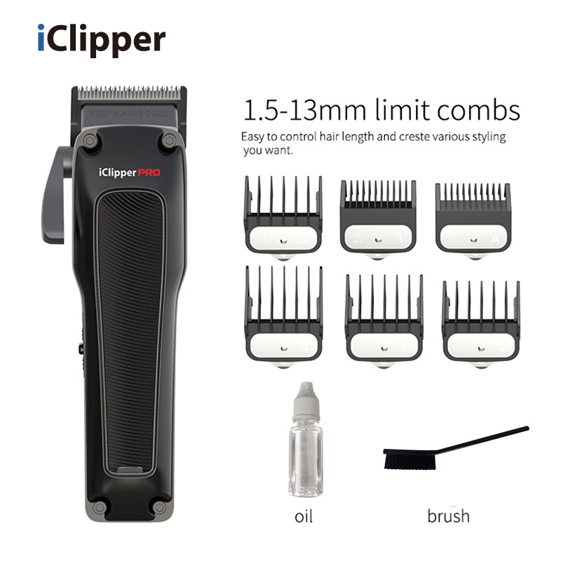 IClipper-K77 Professional Hair clipper Brushless Motor Barber Use DLC blade hair trimmer clipper