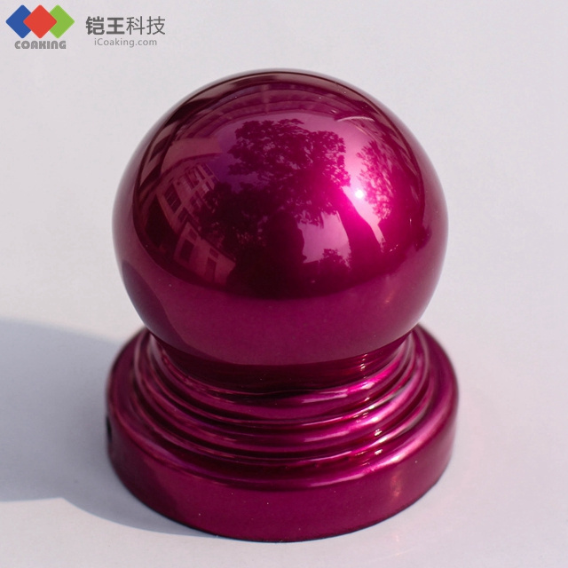 Transparent Clear Powder Coating Color Chrome Mirror Effect Powder Coating Electrostatic Powder Coating Paint Pure Polyester