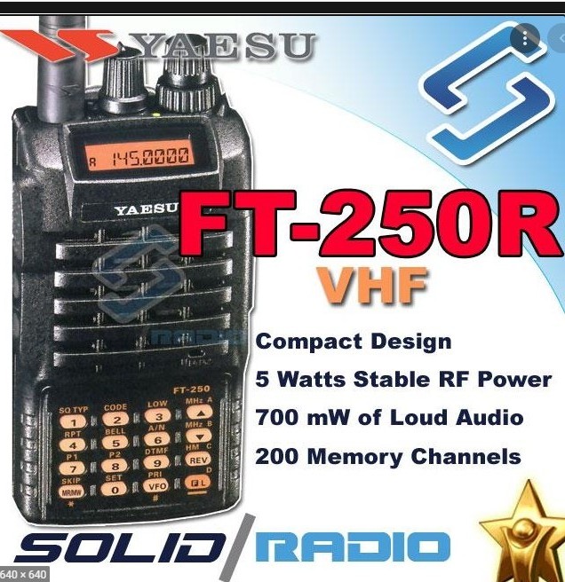 100 brand new original YAESU FT-250R, VHF 136-174Mhz Handheld radio ,YAESU FT-250R