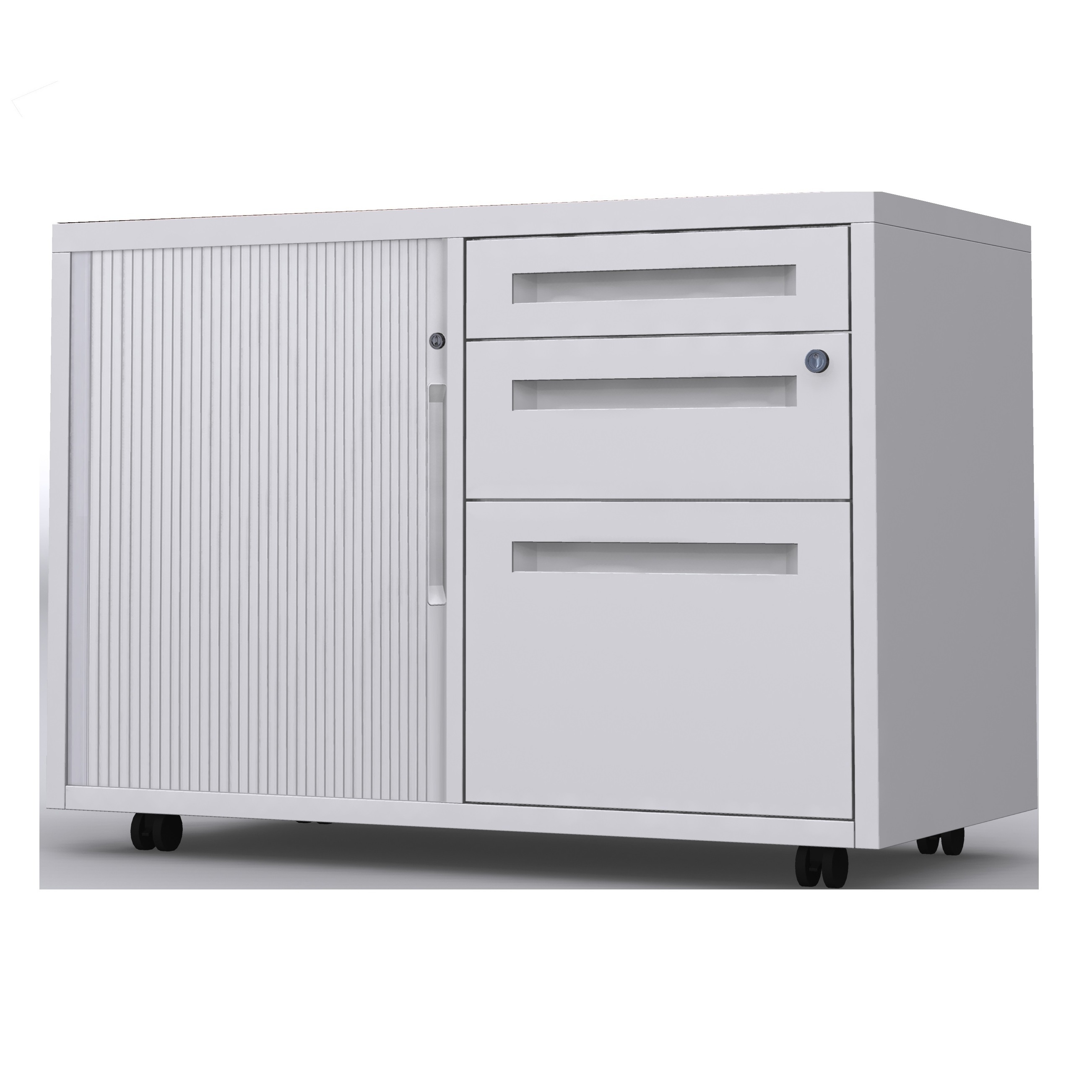 modern mobile metal stainless steel storage workstation furniture fireproof office filing cabinet with drawer