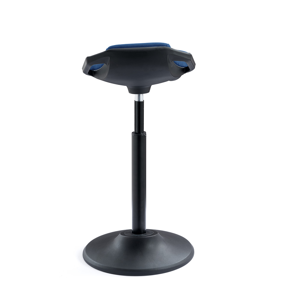 Ergonomic Adjustable Sit Stand Chair Wobble Stool Balanced Office Staff Swing Bar Stool