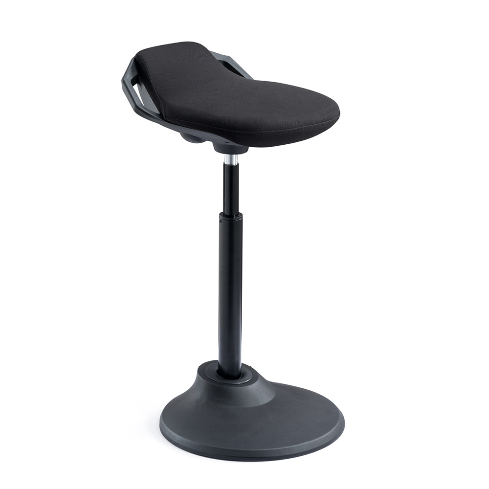 Ergonomic Adjustable Sit Stand Chair Wobble Stool Balanced Office Staff Swing Bar Stool