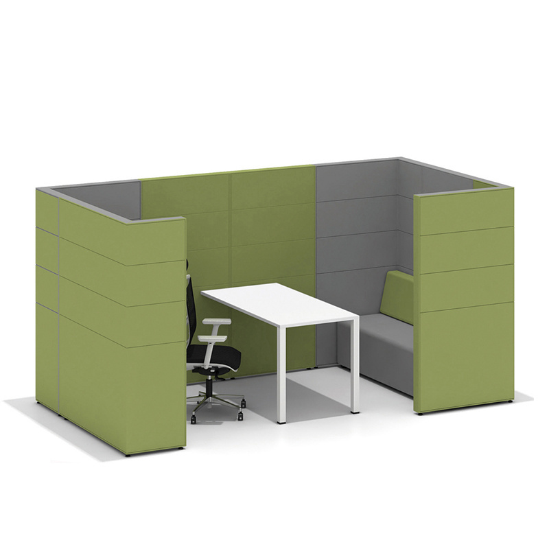 Acoustic Lounge Seating Hush Private Person Soundproof Office Room Meeting Booth