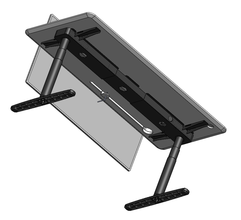 ODM/OEM Height Adjustable Lifting Smart Office Table Electric Sit Stand Desk Motorized Standing Desk Customized with Screens