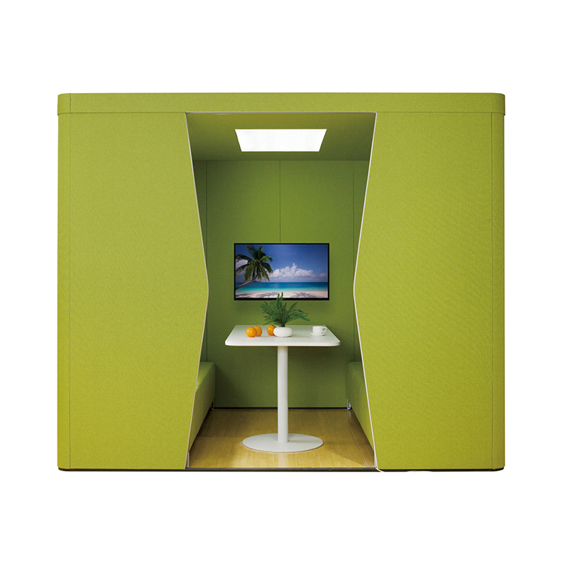 Acoustic Lounge Seating Hush Private Person Soundproof Office Room Meeting Booth