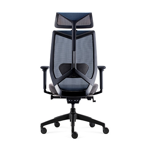 Luxury Modern Manufacturer High Back Support Posture Electroplating Base Net Mesh Swivel Forward Tilt Office Chair