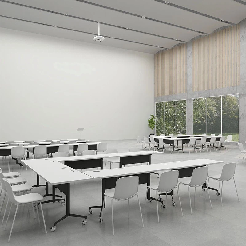 Expandable Conference Table U Shape Wood U-Shaped Conference Table