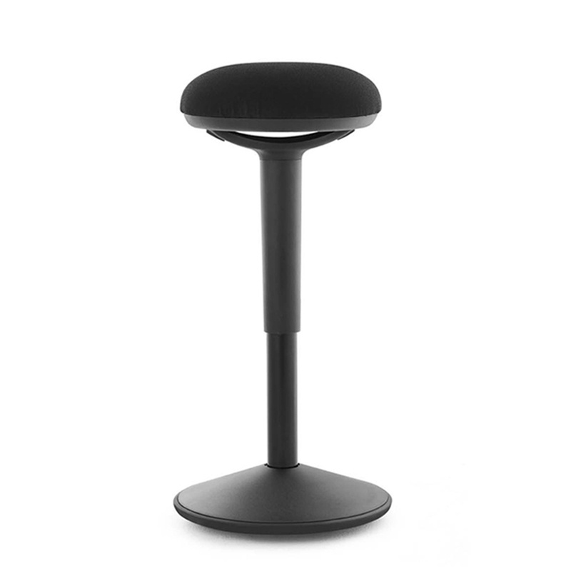 Swivel Air Cushion Bar Stool Mobile Standing Desk Office Chair Adjustable Rolling Stool Ergonomic Stool