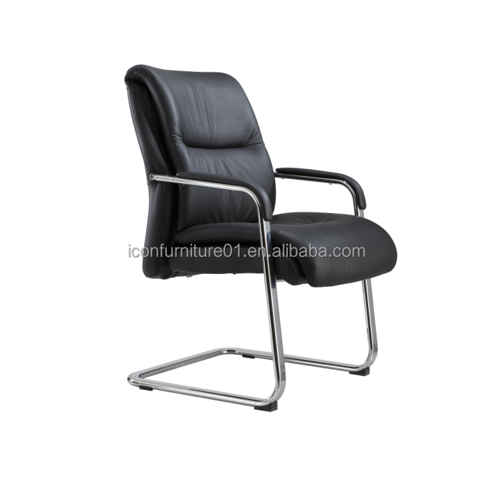 Ergonomic executive high back Aluminum alloy base swivel leather Chair