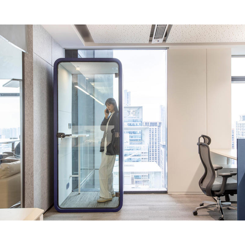 Modular Sound Proof Phone Booth Noise Isolation Cabin Soundproof Office Pod For Sale