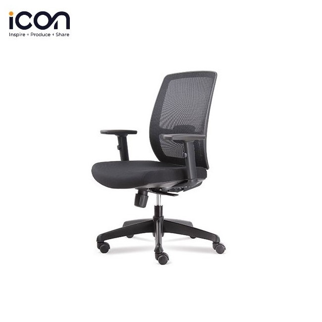 Commercial Simple Metal Computer Desk Chair 200Kg Heavy Duty Revolving Guest Manager Ergonomic Mesh Fabric Office Chair