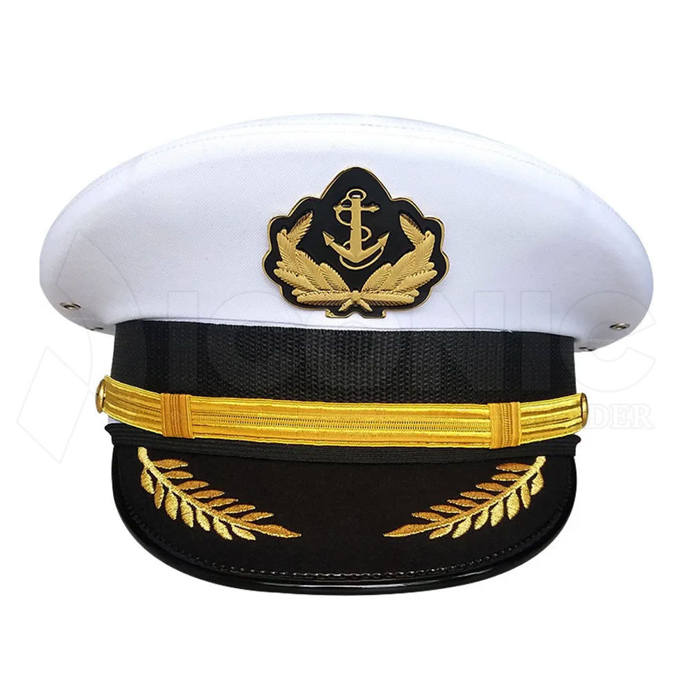 Best Quality New Style Officer Hats Solid Color Unisex Officer Hats Reasonable Price Officer Hats