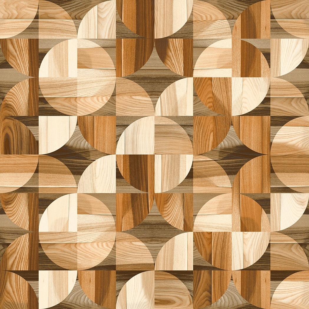 50x50cm Digital print wood  look ceramic tile Brown, timber ash wooden look ceramic floor tile brown color