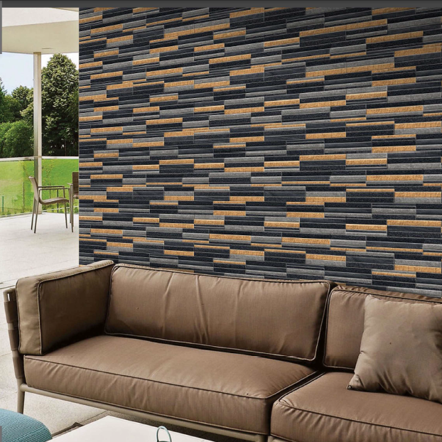 High Depth Elevation ceramic Wall Tiles 300x450mm for Wall Tiles Rustic Matte Surface Treatment for new Outdoor Park