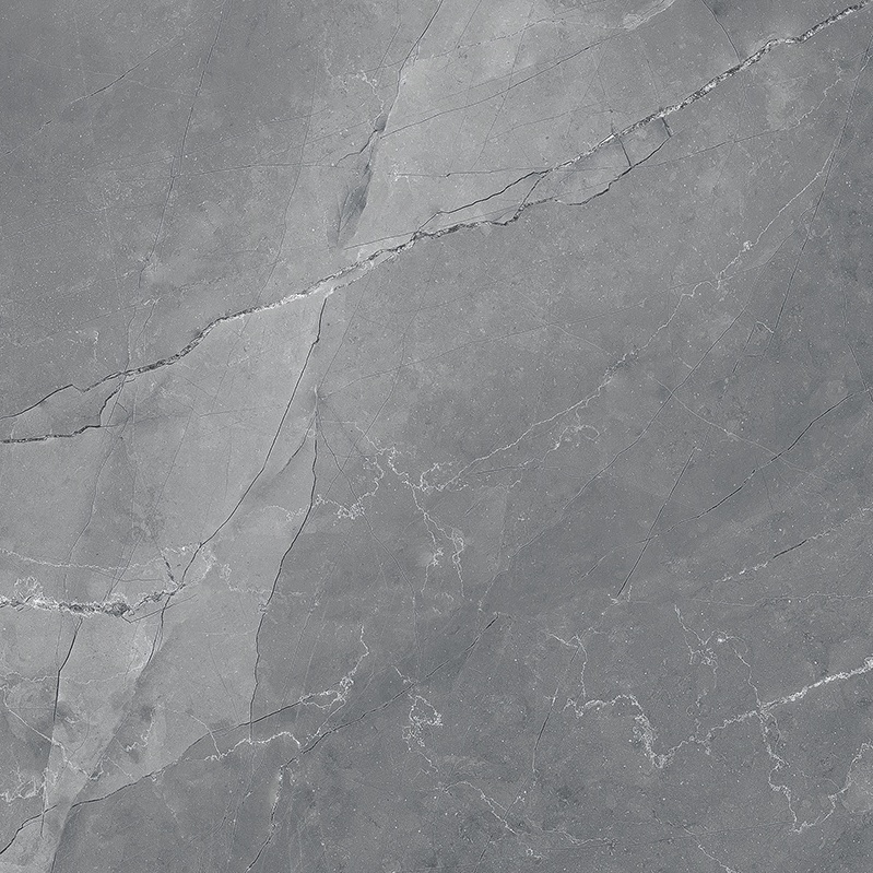 600x600mm Armani Graphite Marble look Ceramic Floor Tiles with glossy surface