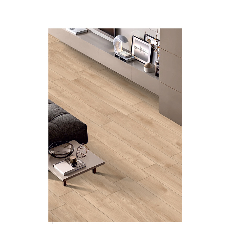 Most Trending Bull nose corner living room hotel office Matt Finish Ceramic wood look tiles for floor and walls