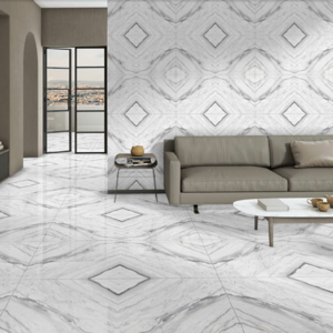 Popular Porcelain Polished Tiles In BM Series Wholesale Prices With High Quality In 600x1200mm Used For Apartment Livingroom