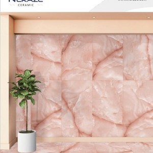 Pink Colour Porcelain Tiles Collection 600 x 1200  mm  by Ncraze For Interior