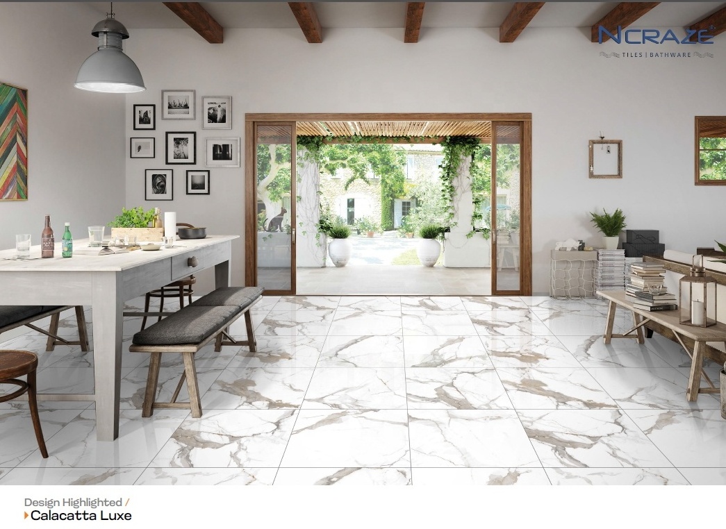 Attractive Look glossy Porcelain Tiles 600x600 High Quality Best Price Spanish Porcelain Tile For Interior Wall And Floor