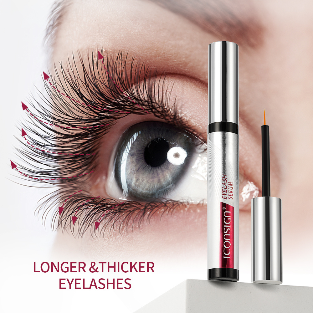 Iconsign eye lash serum vegan eyelash growth serum,lash growth serum private label,eyelash enhancer growth serum for lashes