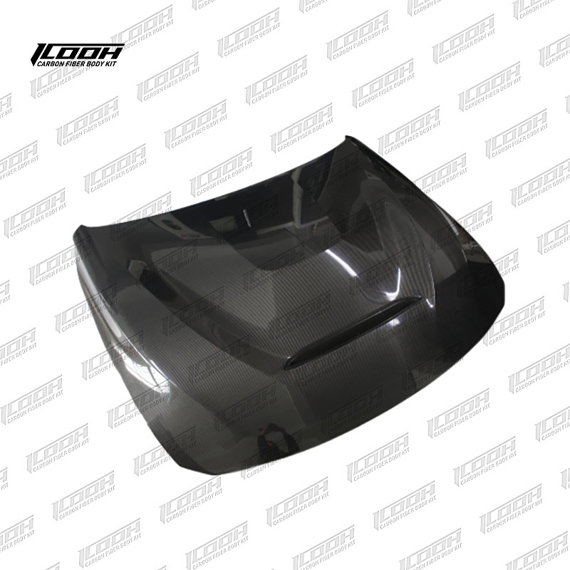 ICOOH Racing GTS Style Carbon Fiber Fibre Body Kit Front Engine Hood Bonnet For BMW F80 M3