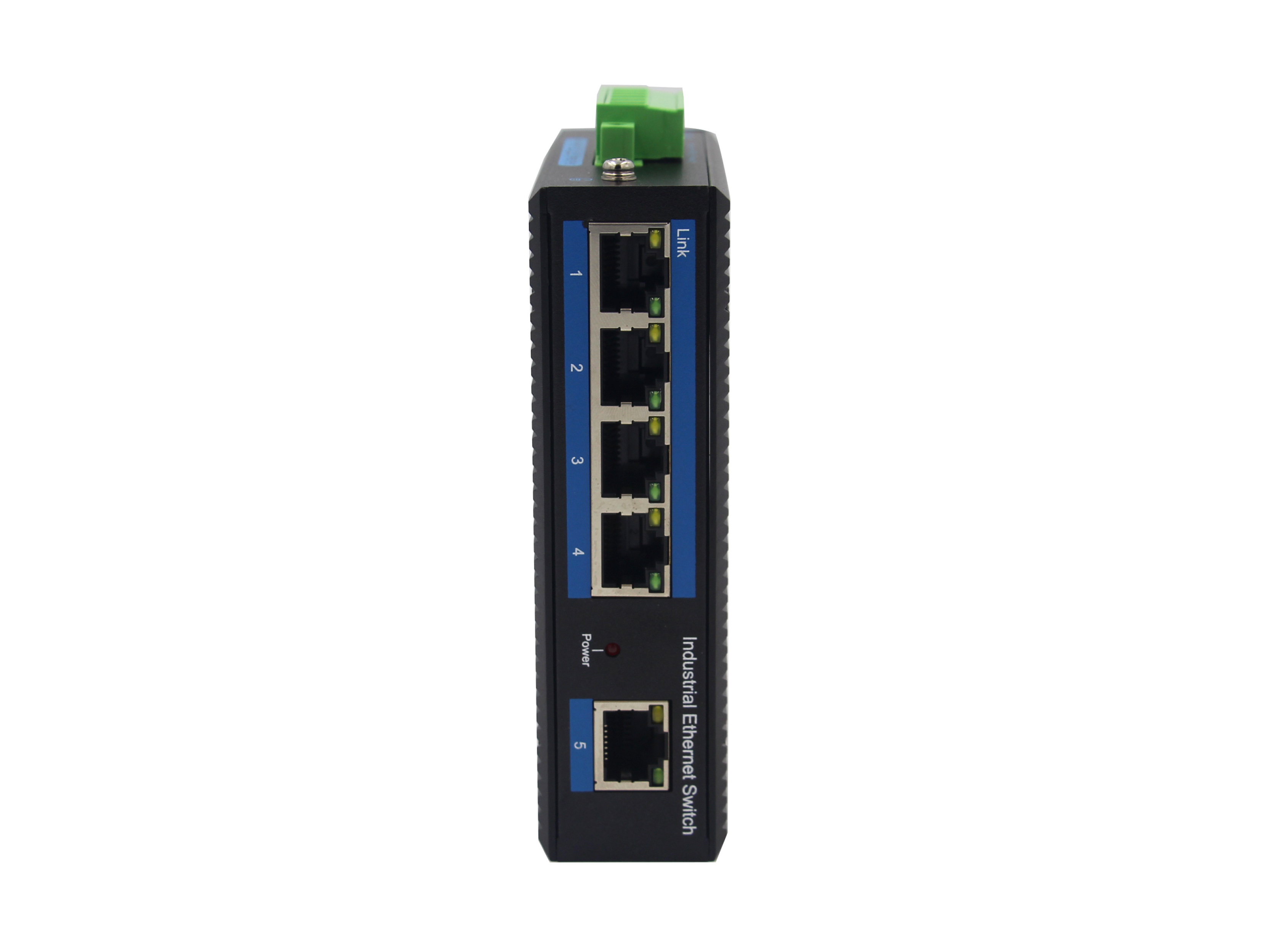 5-port Fast 10/100BASE-TX Industrial Ethernet Switch  DIN Rail  Network Switch Without SFP and AC Adapter