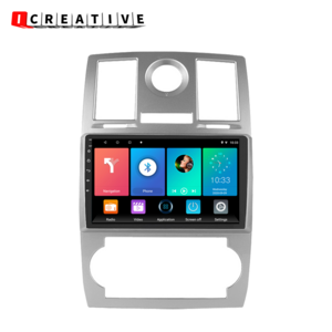 Icreative 1+16GB Car Radio For Chrysler Aspen 300C 2004-2011 Android Carplay Multimedia Player GPS Navigation 4G WiFi Touch IPS