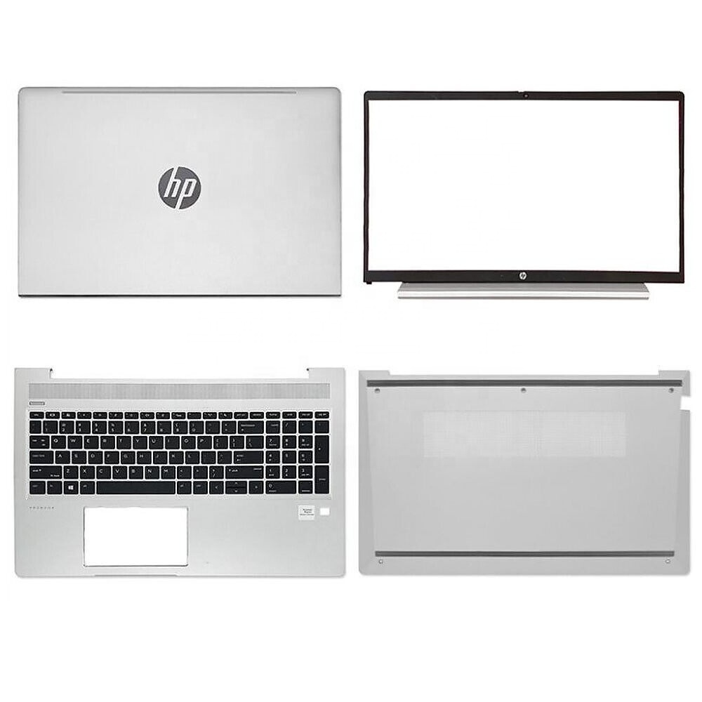 For HP ZHAN 66 Probook 450 G8 LCD Back Cover Palrmest Bottom Case Laptop Housing Cover Shell