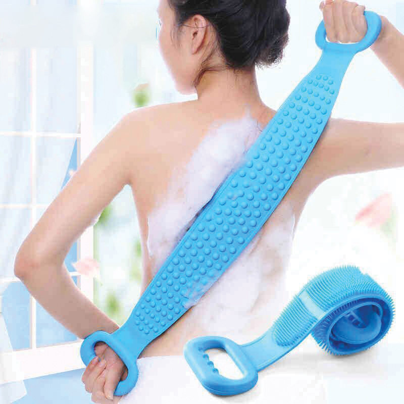 Top Ranking Soft Scrubber Wash Back All Kinds Exfoliating Bath Cleaning Body Silicone Shower Brush