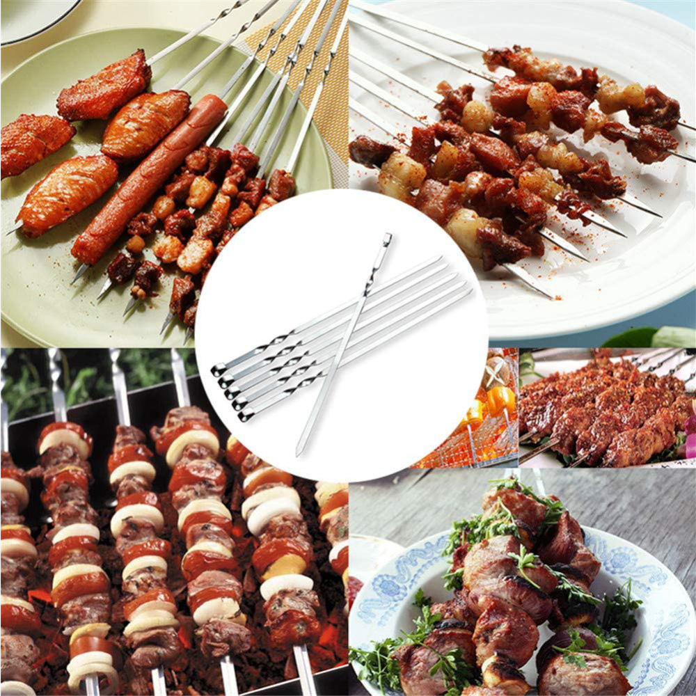 Favorable Price Tandoor Camping Custom Grill Brazilian BBQ Skewers Stainless Steel