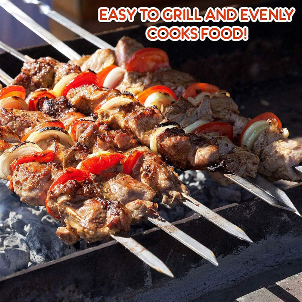 Favorable Price Tandoor Camping Custom Grill Brazilian BBQ Skewers Stainless Steel