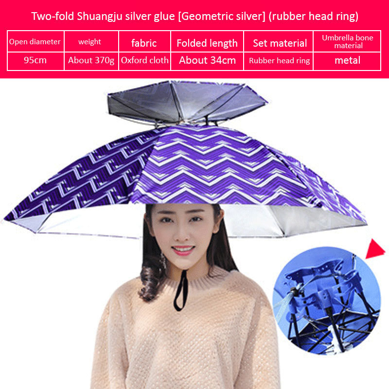 Custom Logo Motorcycle Rain Fancy High Quality Hat Women Cute Printed Scooter Umbrella