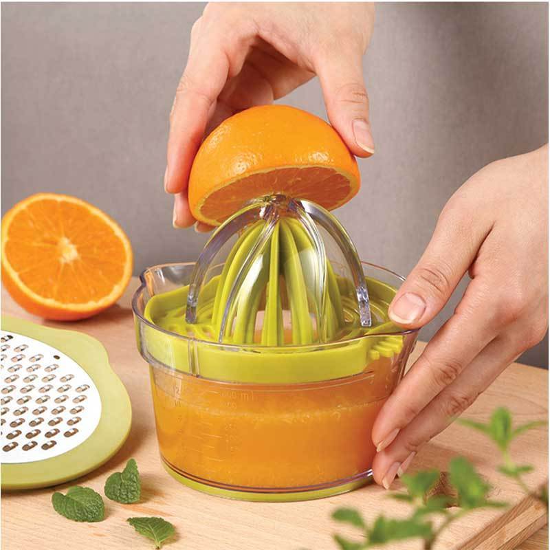 High Quality Professional Turkish Plastic Fruit Press Metal Manual Juicer Lemon Squeezer Stainless Steel