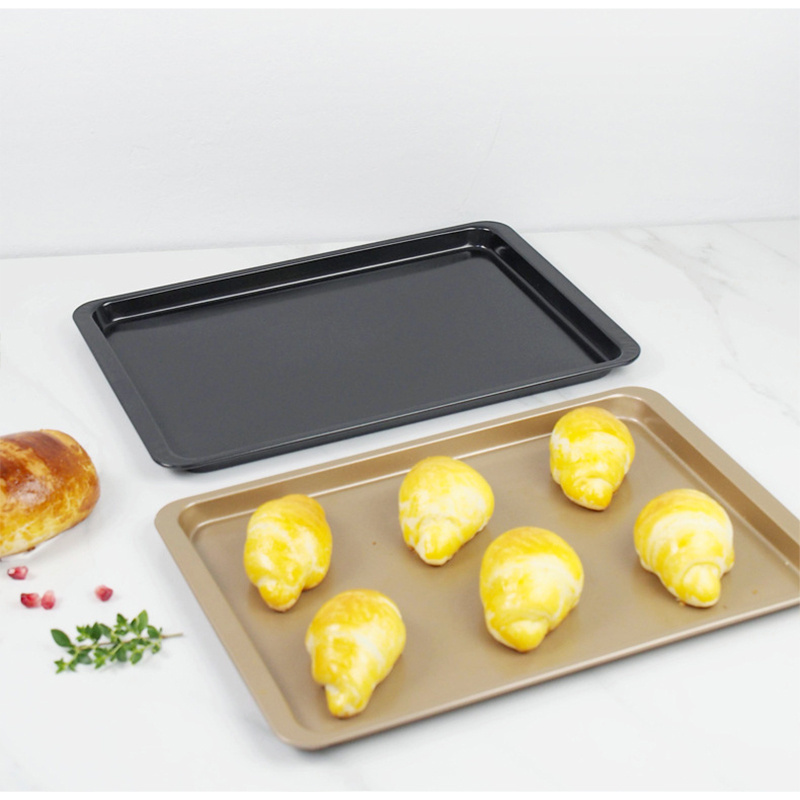 Equipment Small Biscuit Chips Oven Flat Non-Stick Trail Burger Dishes Bakery Toast Stainless Steel Baking Trays