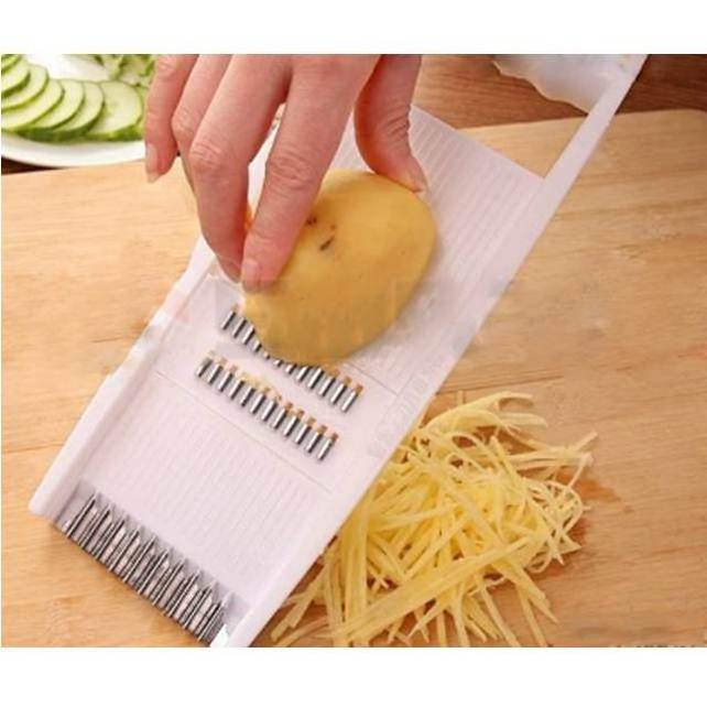 New Design 4 Blades Vegetable Slicer, Fruit Potato Carrot Cucumber Slicer, Chopper Cutter Kitchen Gadget