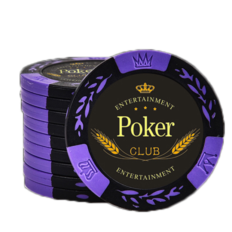 Customize Casino Entertainment Plastic Professional Premium Clay EPT Custom Ceramic Poker Chips