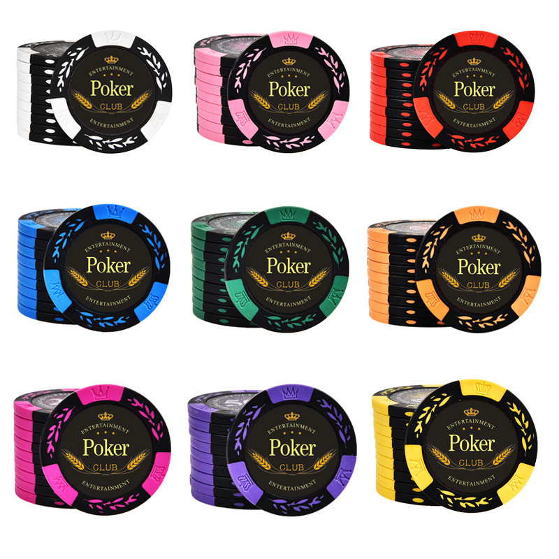 Customize Casino Entertainment Plastic Professional Premium Clay EPT Custom Ceramic Poker Chips