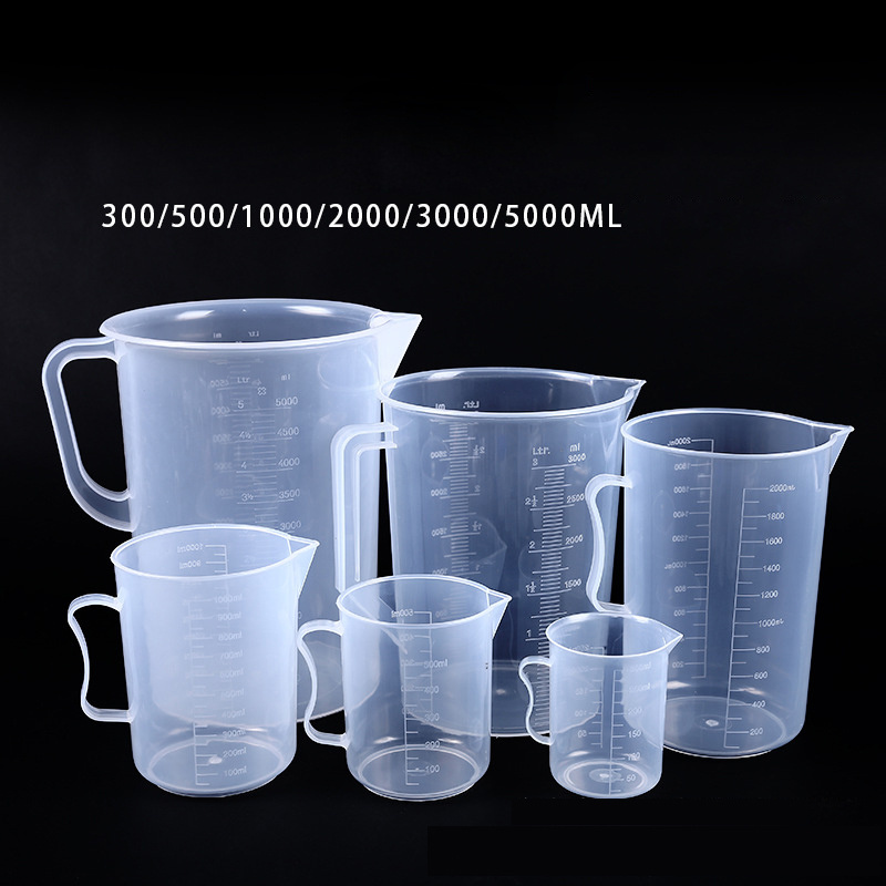 Eco Friendly Packaging Premium Classy Graduated Set 20ml Plastic Measuring Cups