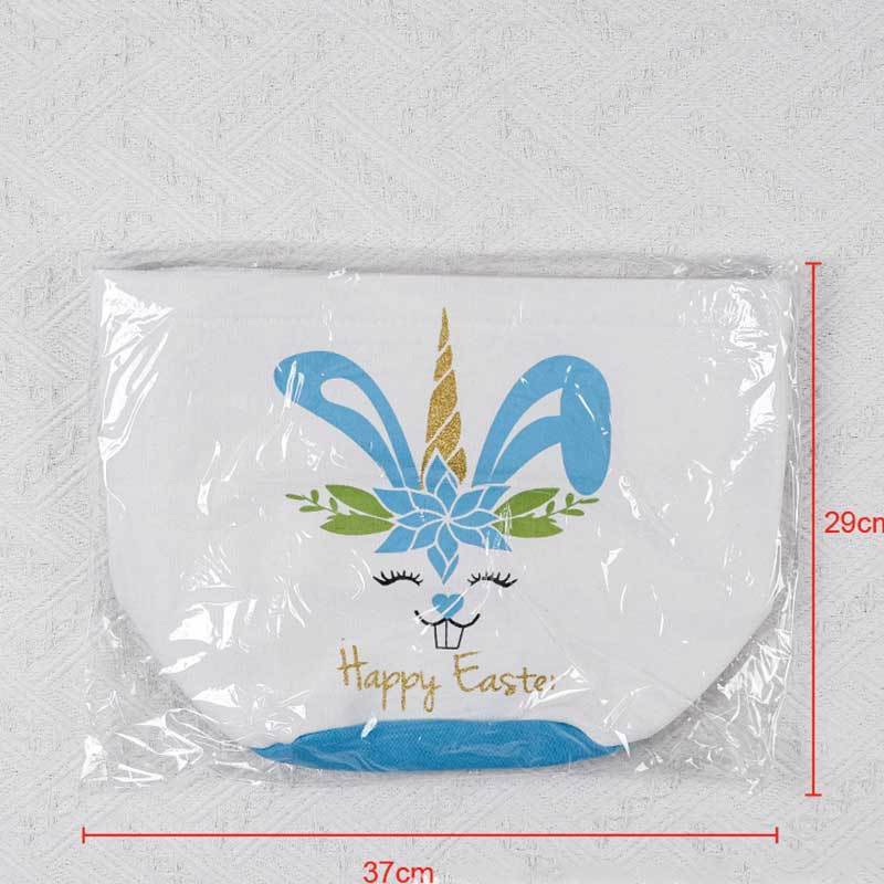 New Model Soft Western Empty Personalized Kids 2024 Custom Gifts Wholesale Bunny Easter Basket