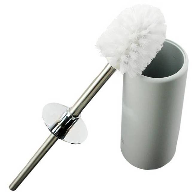 Long Handle Stainless Steel Bathroom Toilet Cleaning Brush with Holder