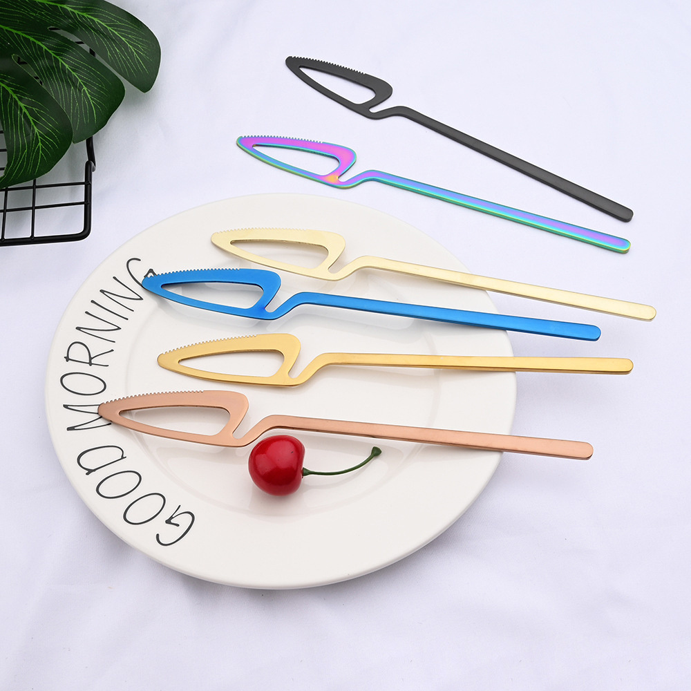 Custom Modern Stainless Steel High Quality Luxury cutlery Gradient Spoon Set Bulk Gold Flatware