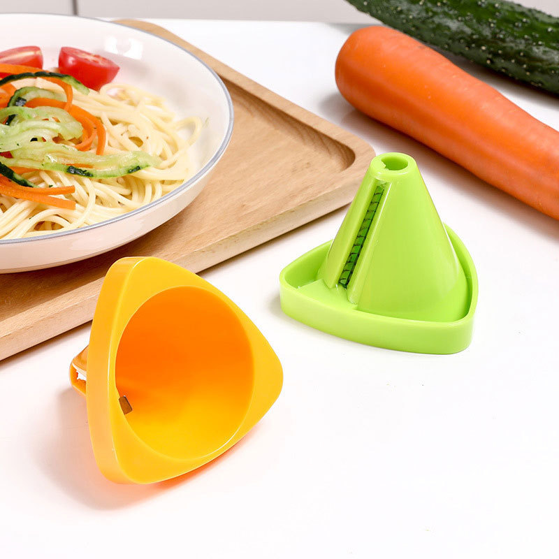 Japanese New Stainless Steel Plastic Hand Small Manual Fruit Cutter Multi Function Vegetable Chopper Slicer