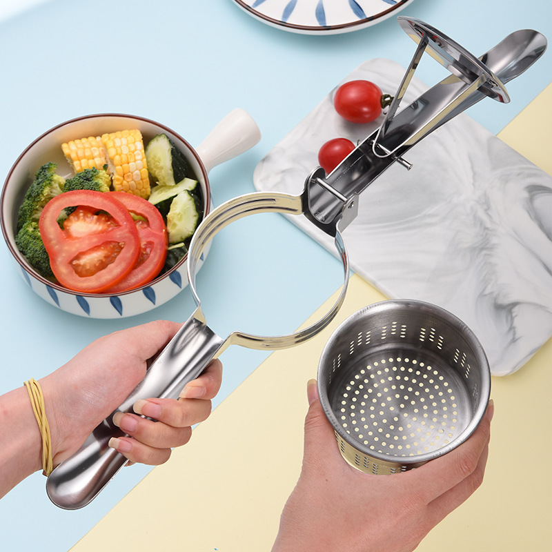 Best Selling Stainless Steel Hand Press Potato Ricer Masher